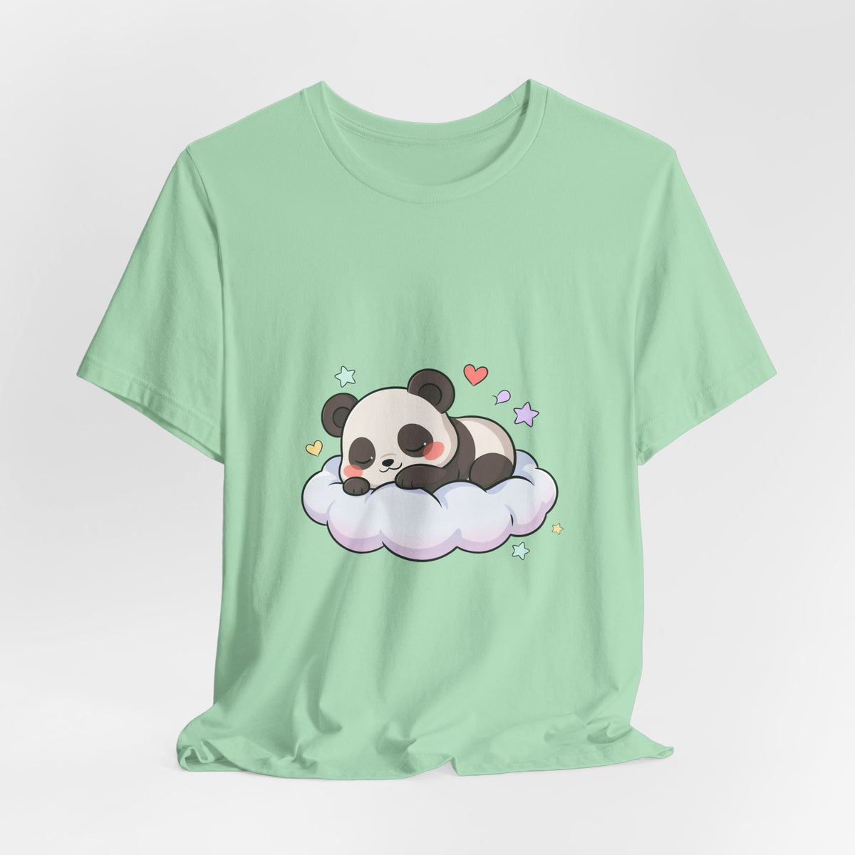 Sleeping Panda T-Shirt, Cute Kawaii Gift for Panda Lovers