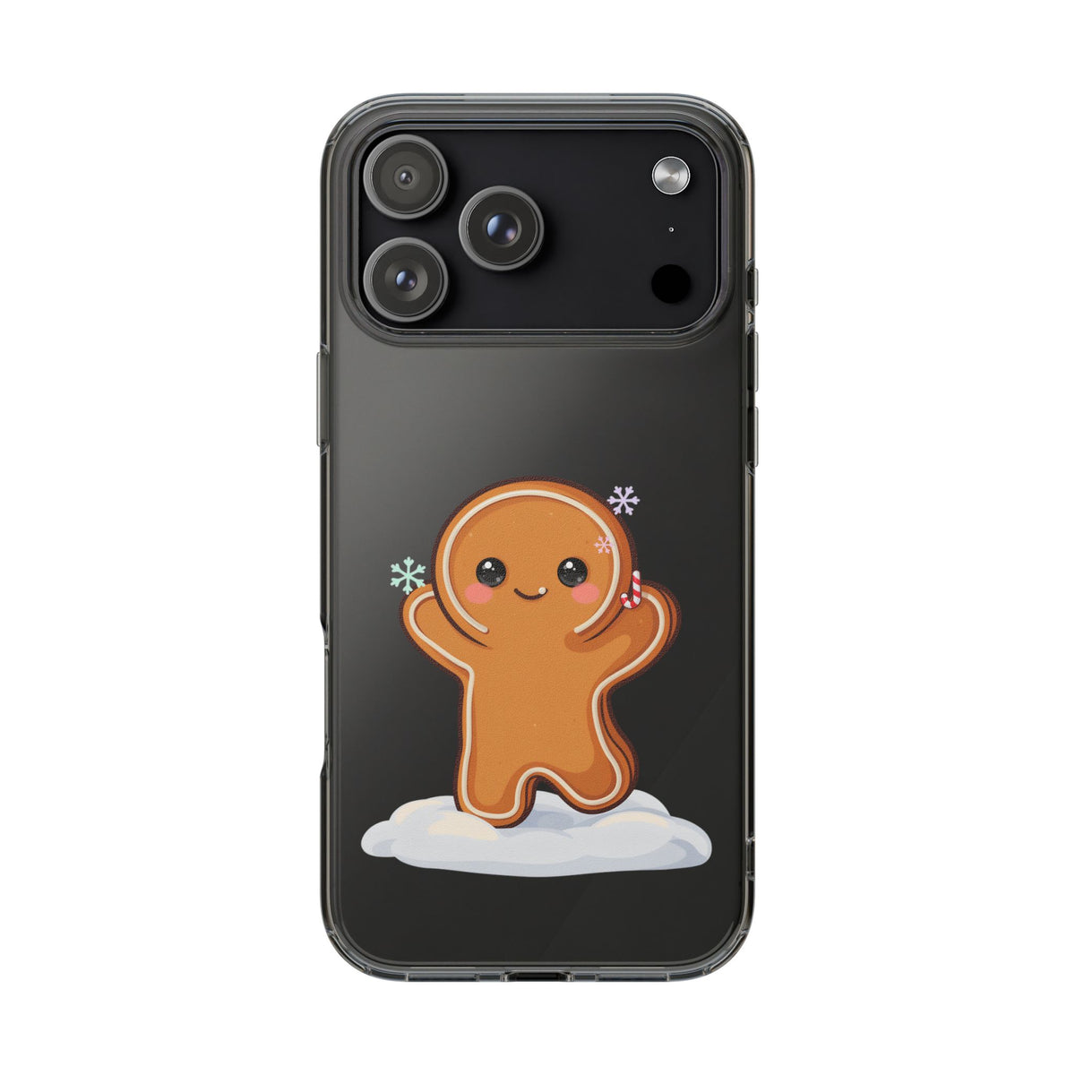 Kawaii Gingerbread Phone Case for Cozy Holiday Fans