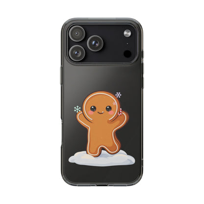 Kawaii Gingerbread Phone Case for Cozy Holiday Fans