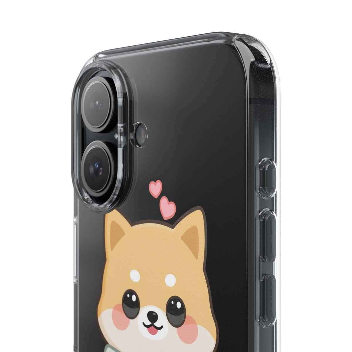 Kawaii Shiba Inu Phone Case, Cozy Valentine Gift