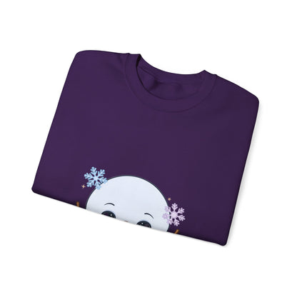 Kawaii Snowman Sweatshirt – Cute Winter Crewneck
