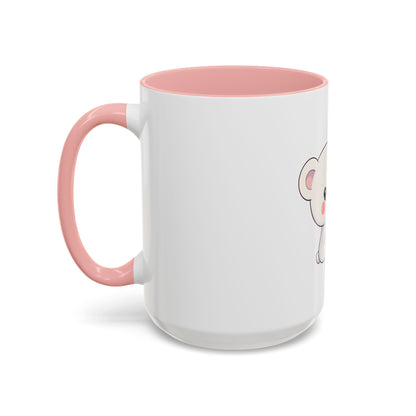 Kawaii Polar Bear Christmas Mug, 11 oz Accent Coffee Mug