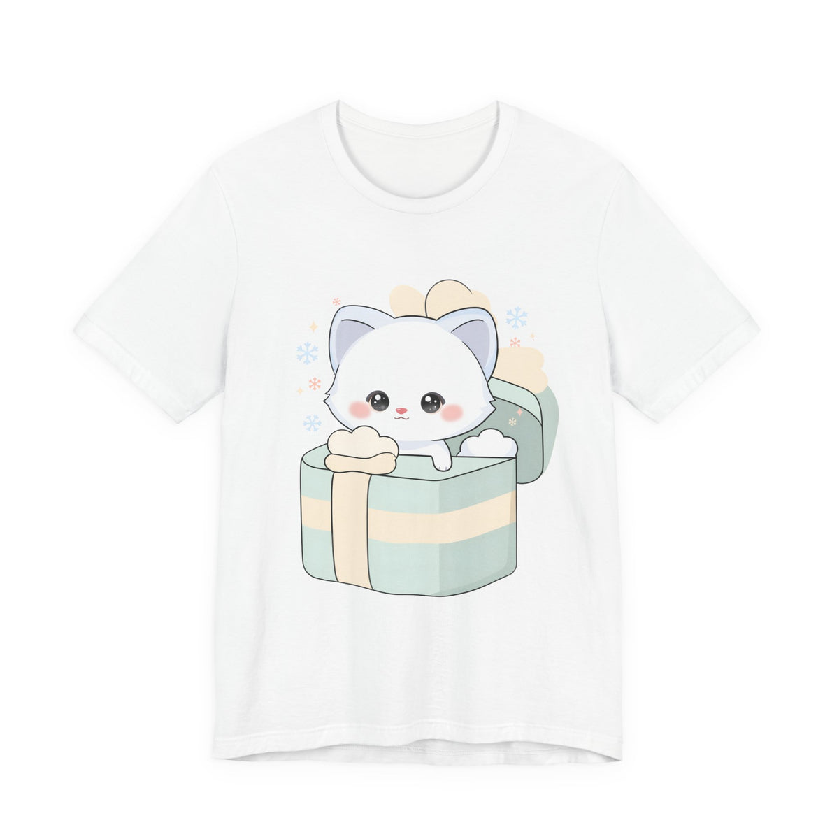 Arctic Fox Gift Tee, Cute Kawaii Birthday Present