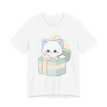 Arctic Fox Gift Tee, Cute Kawaii Birthday Present