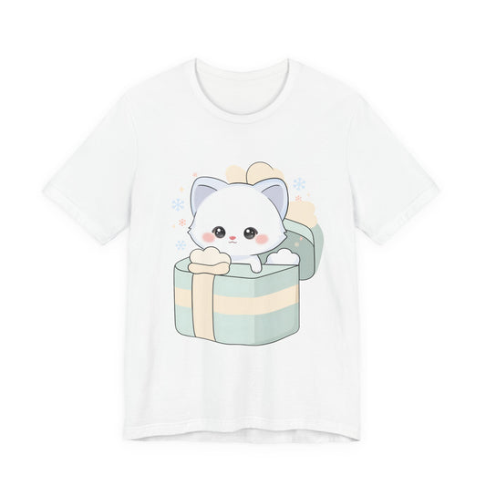 Arctic Fox Gift Tee, Cute Kawaii Birthday Present