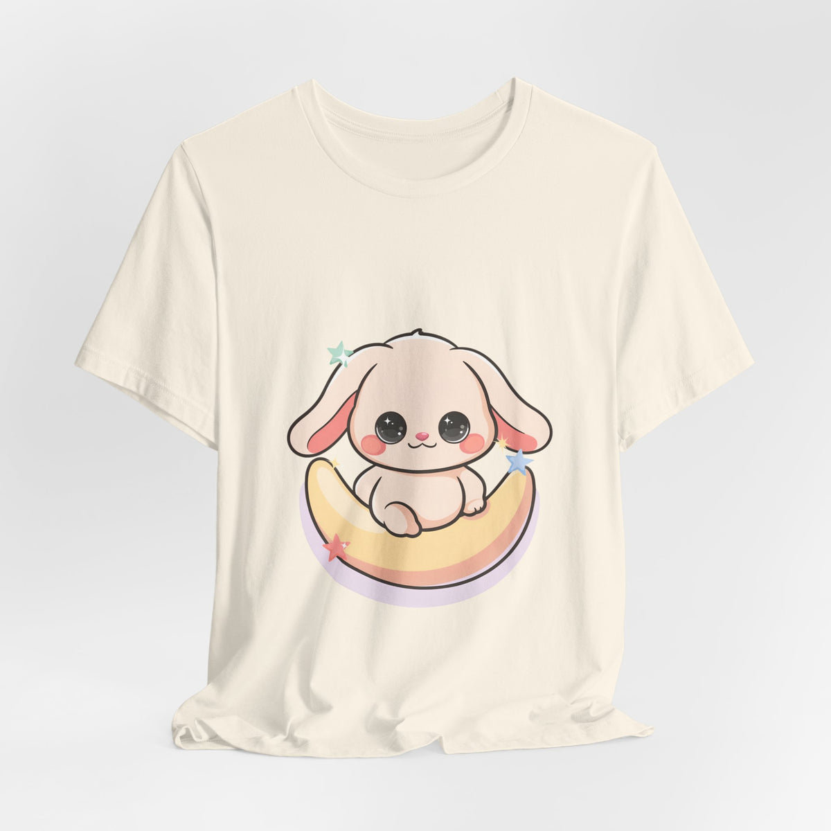Kawaii Bunny Moon T-Shirt for Cute Style Lovers
