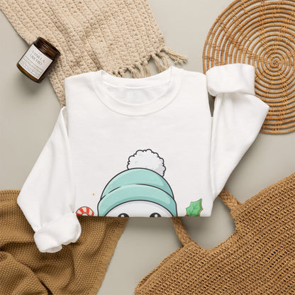 Christmas Snowman Baking Sweatshirt – Kawaii Holiday Crewneck