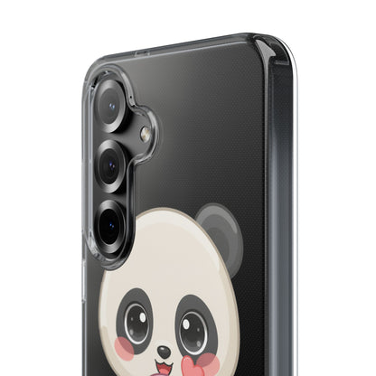 Kawaii Panda Phone Case with Donut