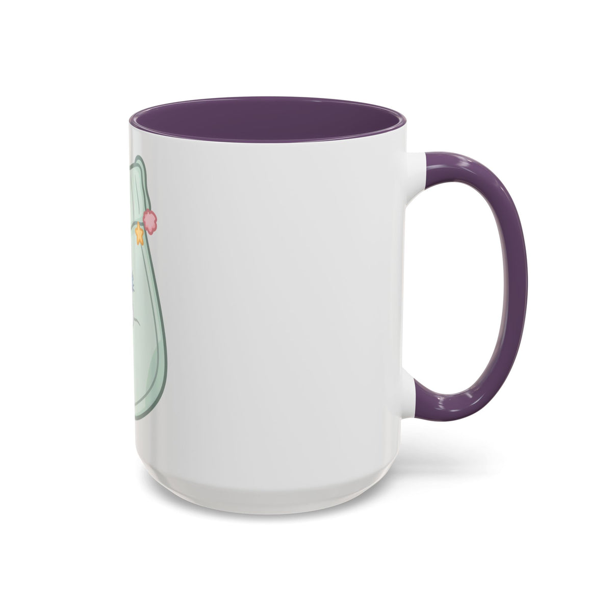 Christmas Snowman Accent Coffee Mug, Cute Holiday Gift