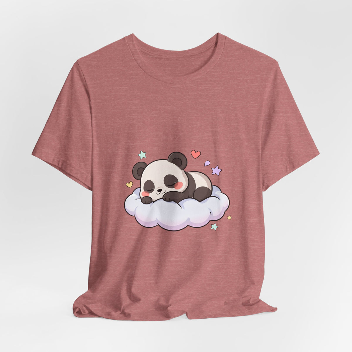 Sleeping Panda T-Shirt, Cute Kawaii Gift for Panda Lovers