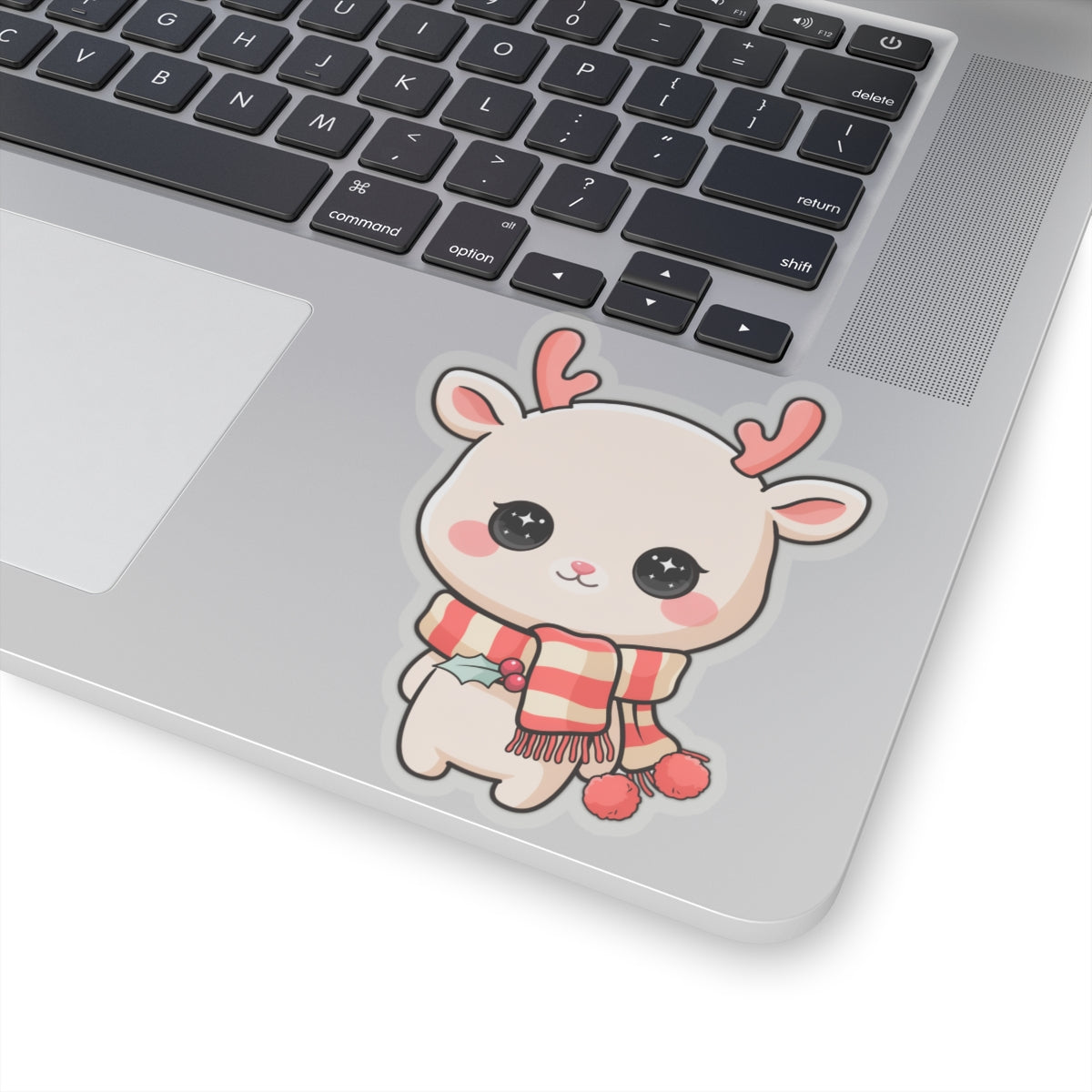 Kawaii Reindeer Sticker, Cute Christmas Gift for Journals