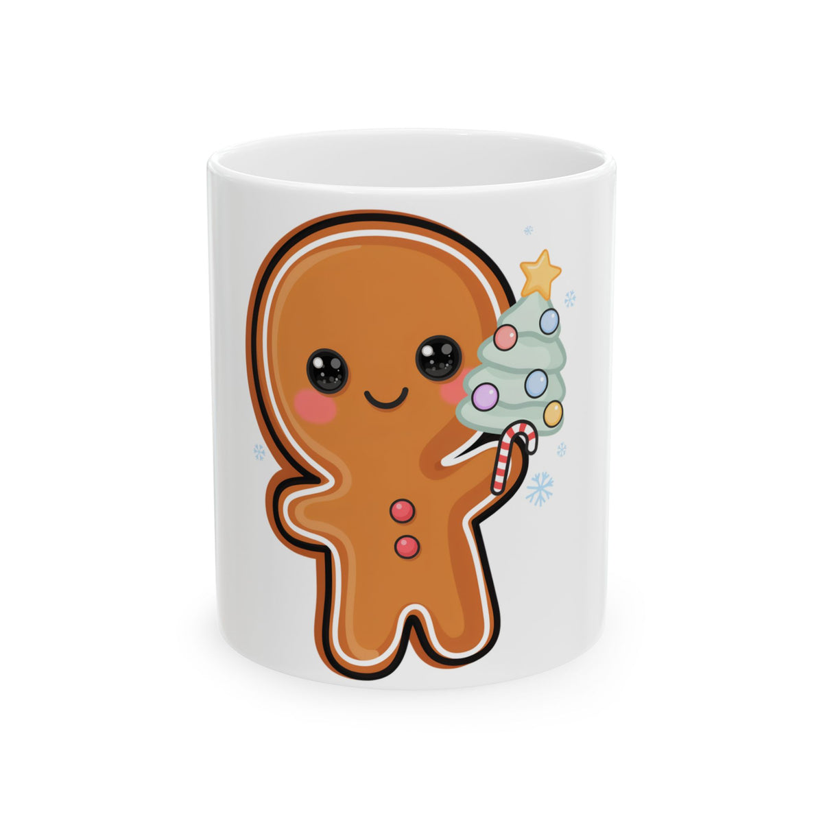Christmas Gingerbread Man Mug – Cute Holiday Cheer