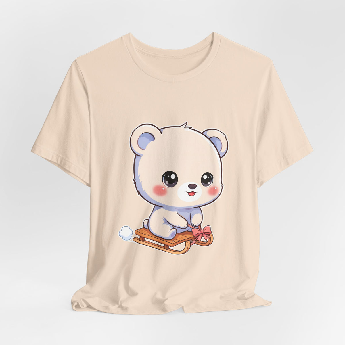 Kawaii Polar Bear T-Shirt for Cozy Winter Days