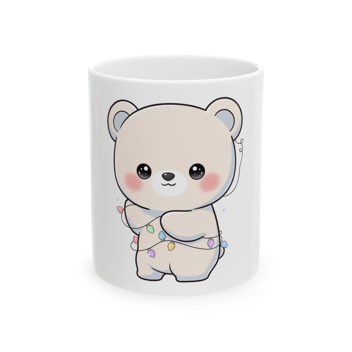Kawaii Polar Bear Mug for Cozy Winter Mornings