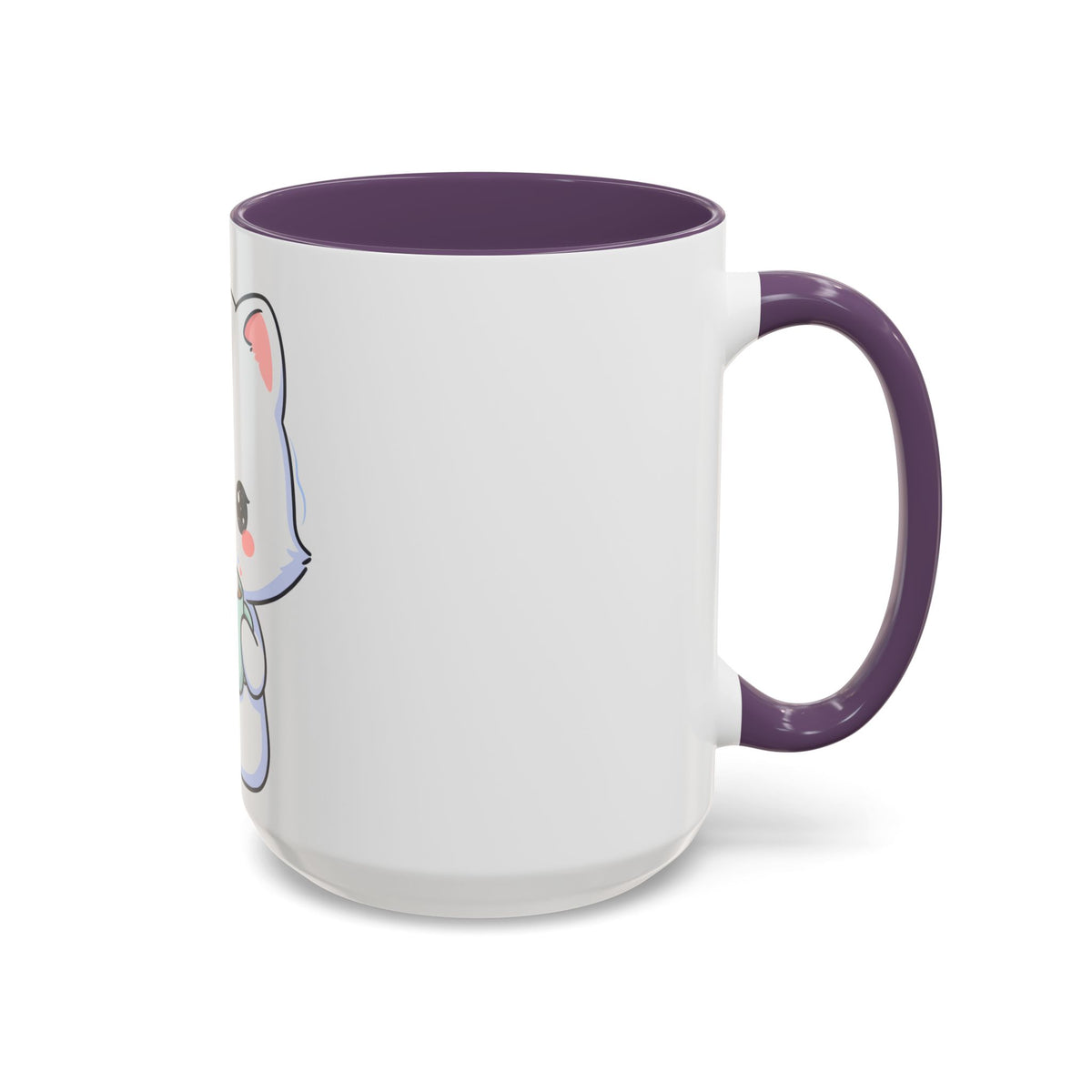 Kawaii Arctic Fox Mug – Cute Cocoa Lover Accent Coffee Mug