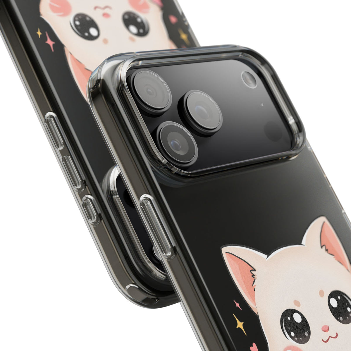 Kawaii Cat Phone Case for Creative Cat Lovers
