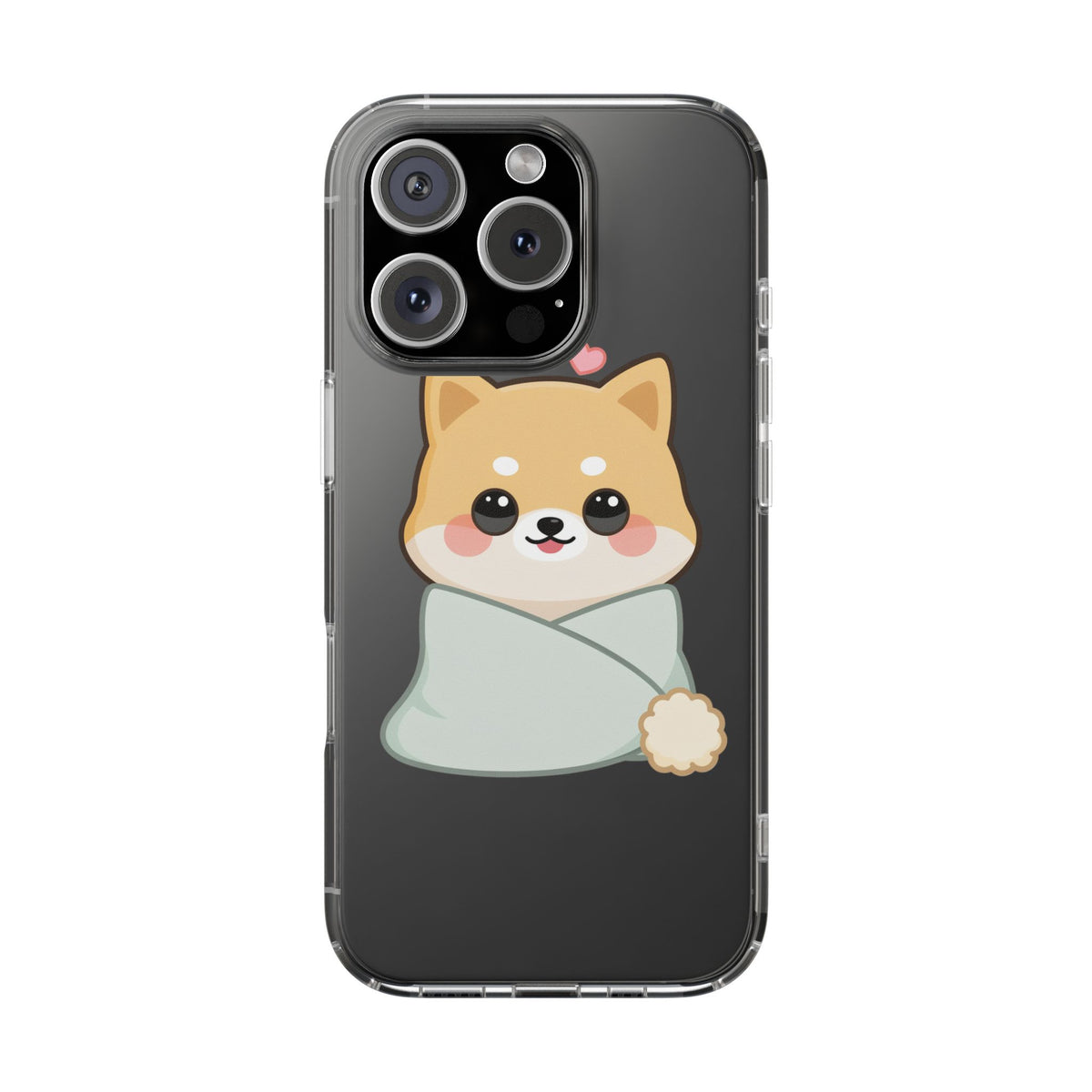 Kawaii Shiba Inu Phone Case, Cozy Valentine Gift