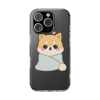 Kawaii Shiba Inu Phone Case, Cozy Valentine Gift