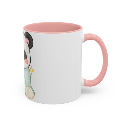 Kawaii Panda Accent Coffee Mug for Cozy Moments