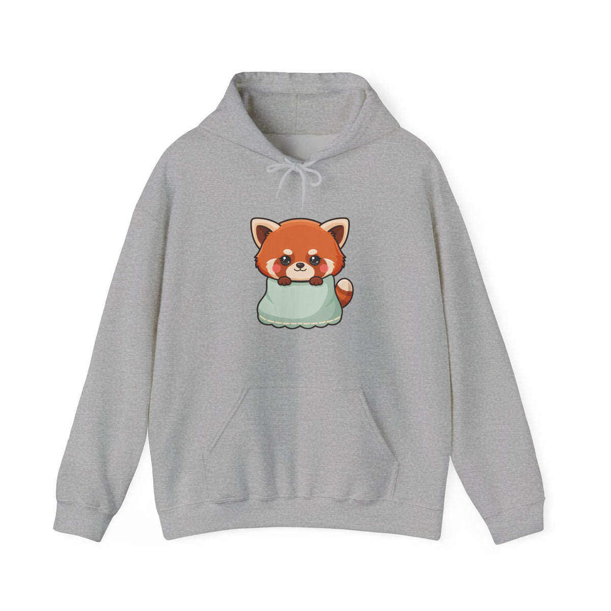 Kawaii Red Panda Hoodie for Cozy Chilly Days