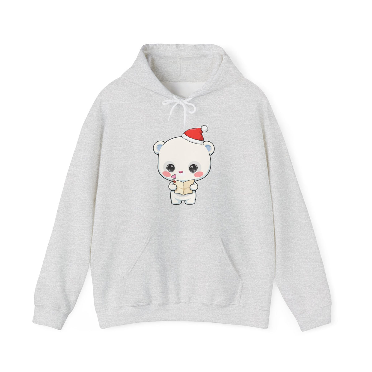 Christmas Polar Bear Hoodie for Cozy Holiday Cheer