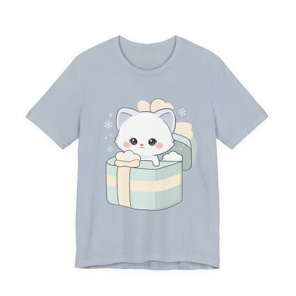 Arctic Fox Gift Tee, Cute Kawaii Birthday Present