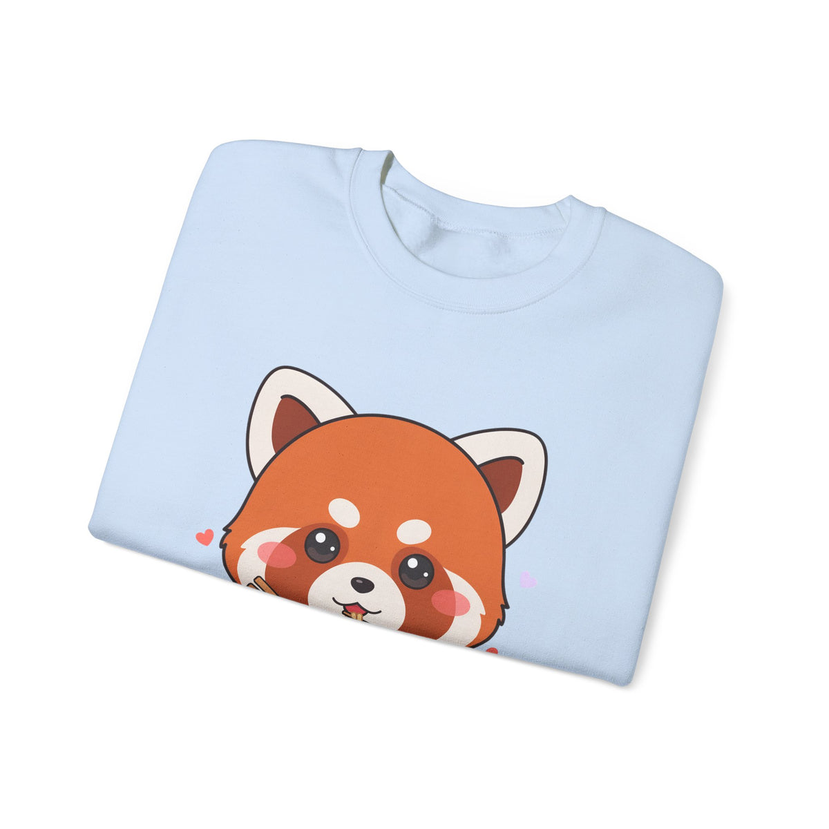 Kawaii Red Panda Ramen Sweatshirt for Cozy Foodie Days