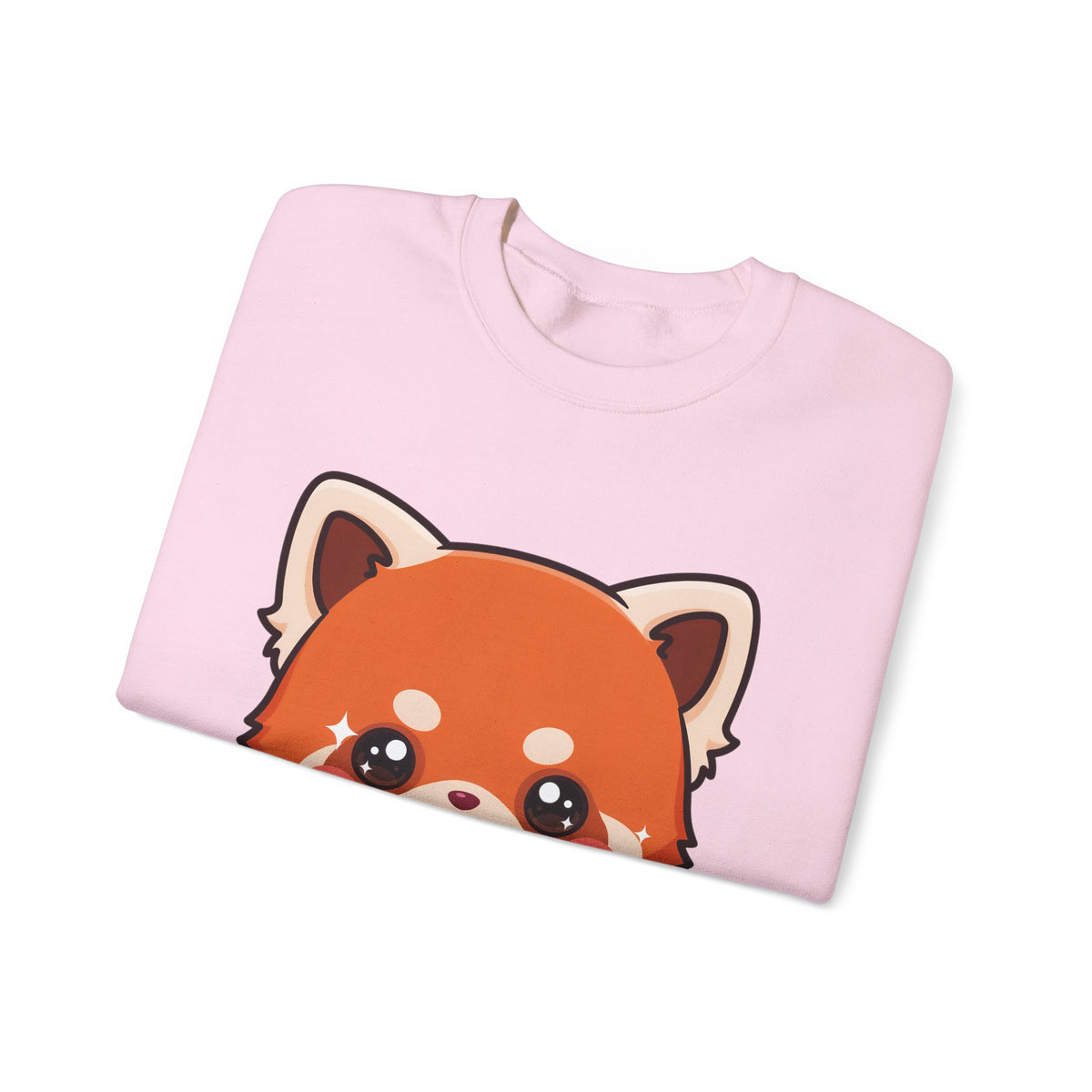 Red Panda Sushi Sweatshirt, Cute Kawaii Crewneck
