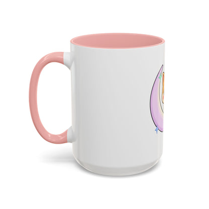 Kawaii Shiba Inu Accent Coffee Mug, Moon Puppy Gift