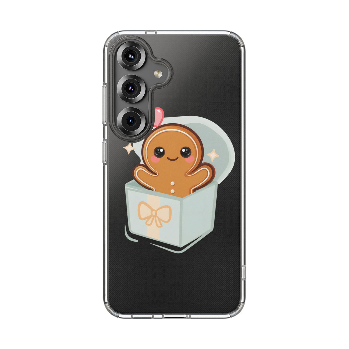 Gingerbread Man Phone Case – Kawaii Holiday Gift