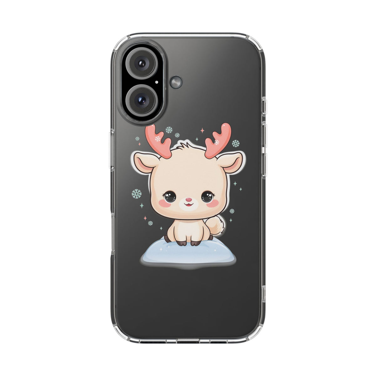 Kawaii Reindeer Phone Case for a Sweet Winter Cheer