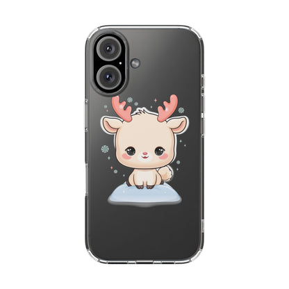 Kawaii Reindeer Phone Case for a Sweet Winter Cheer