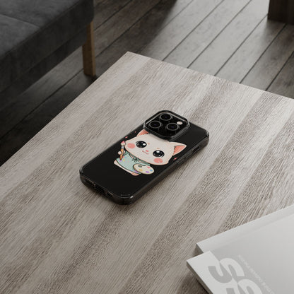 Kawaii Cat Phone Case for Creative Cat Lovers