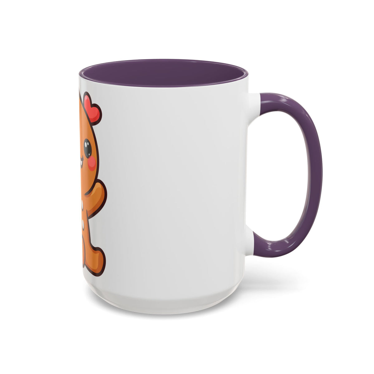 Kawaii Gingerbread Mug for Cozy Winter Coffee Breaks