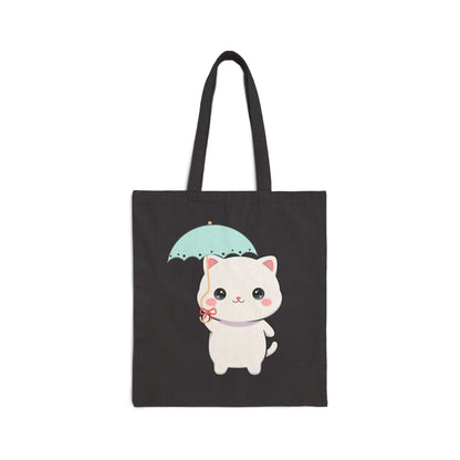 Kawaii Cat Tote Bag for Cute Cat Lovers