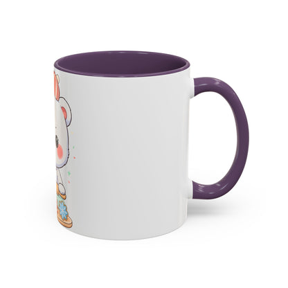 Christmas Cookie Polar Bear Accent Coffee Mug
