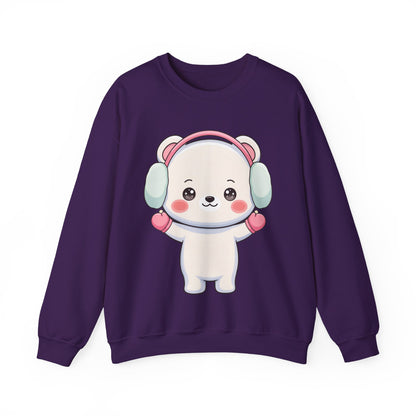 Kawaii Polar Bear Sweatshirt for Cozy Winter Days