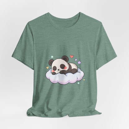 Sleeping Panda T-Shirt, Cute Kawaii Gift for Panda Lovers