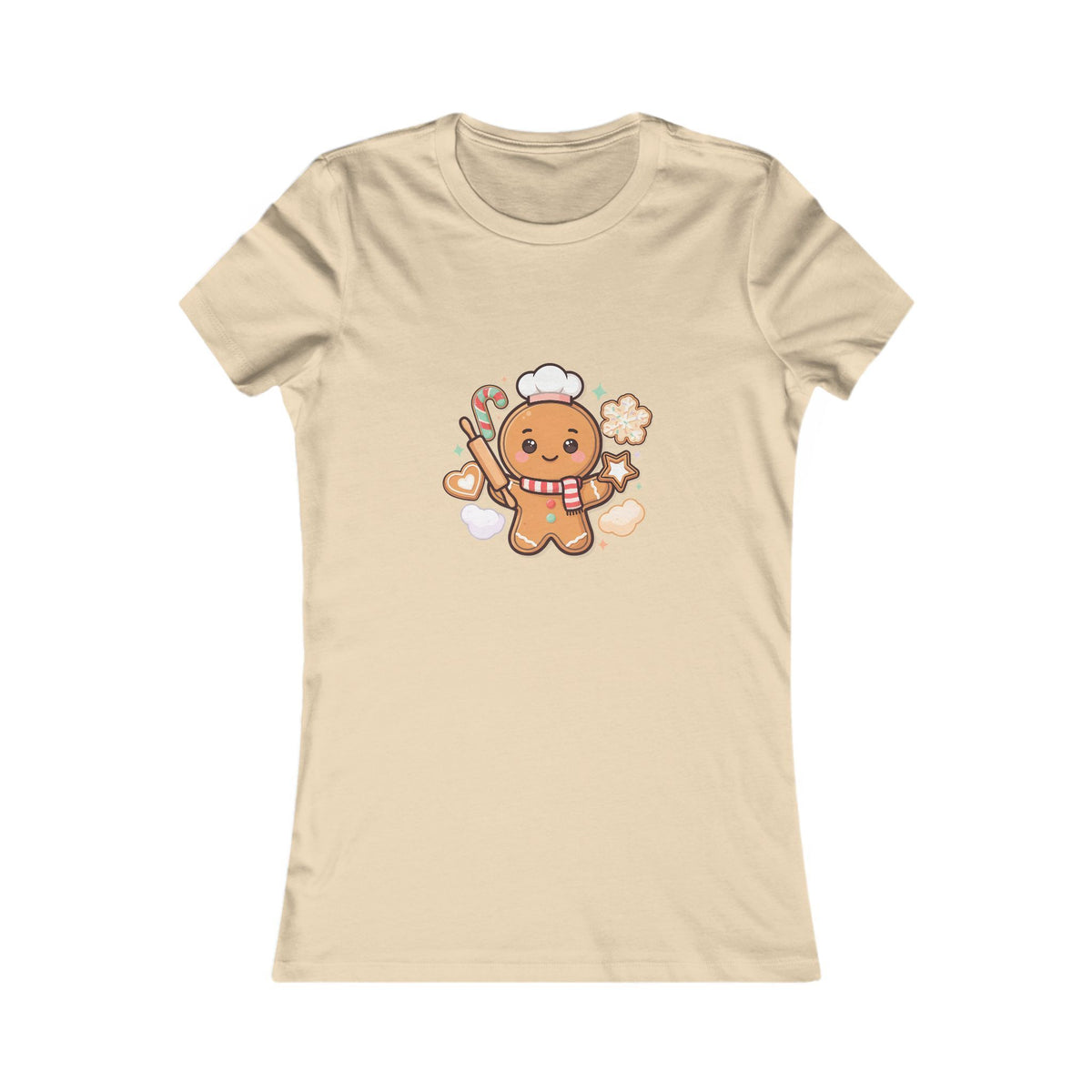 Christmas Gingerbread Tee for Cozy Holiday Baking