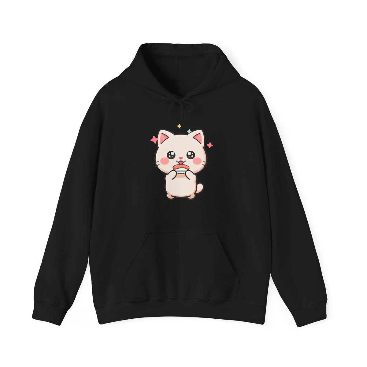 Sushi Cat Hoodie, Kawaii Cat Lover Gift