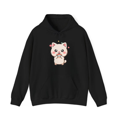 Sushi Cat Hoodie, Kawaii Cat Lover Gift