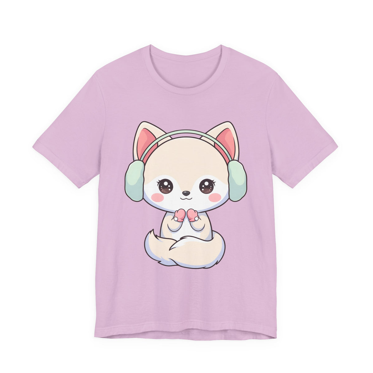 Kawaii Arctic Fox T-Shirt for Cute Animal Lovers