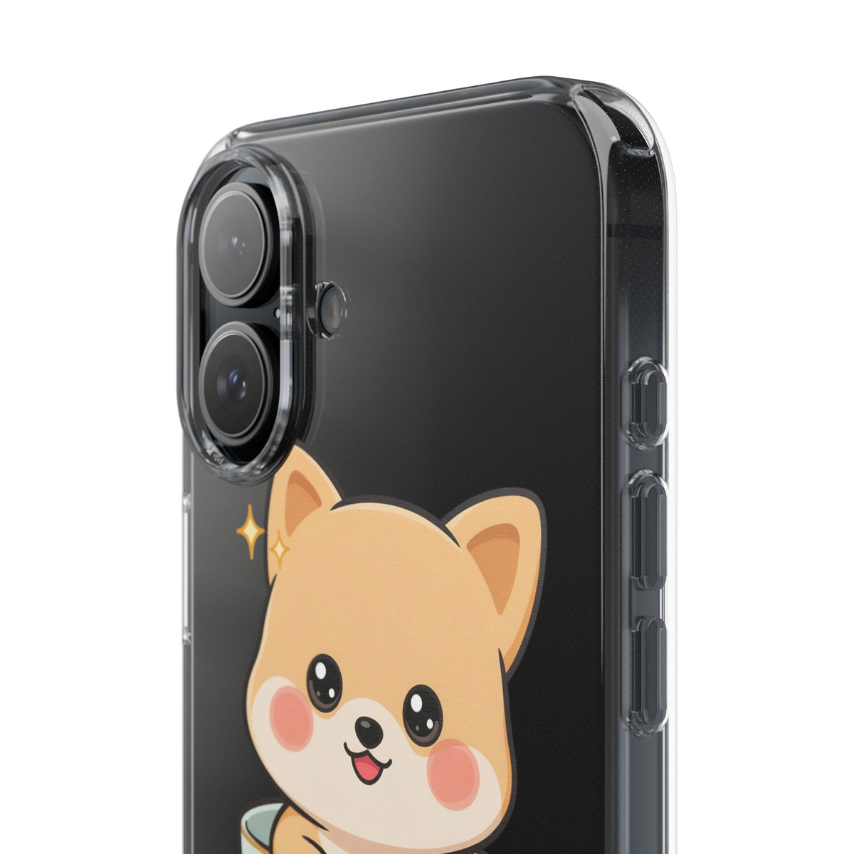 Kawaii Shiba Inu Phone Case – Cute Puppy in a Teacup