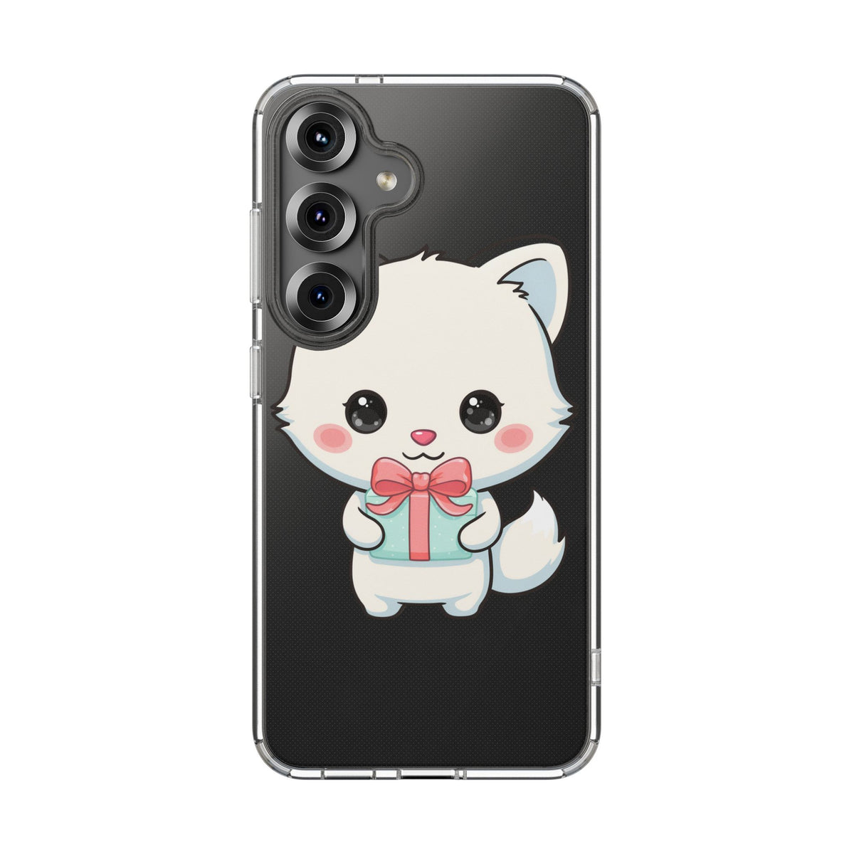 Kawaii Arctic Fox Phone Case with Gift