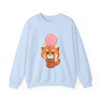 Kawaii Red Panda Sweatshirt, Cute Balloon Animal Gift