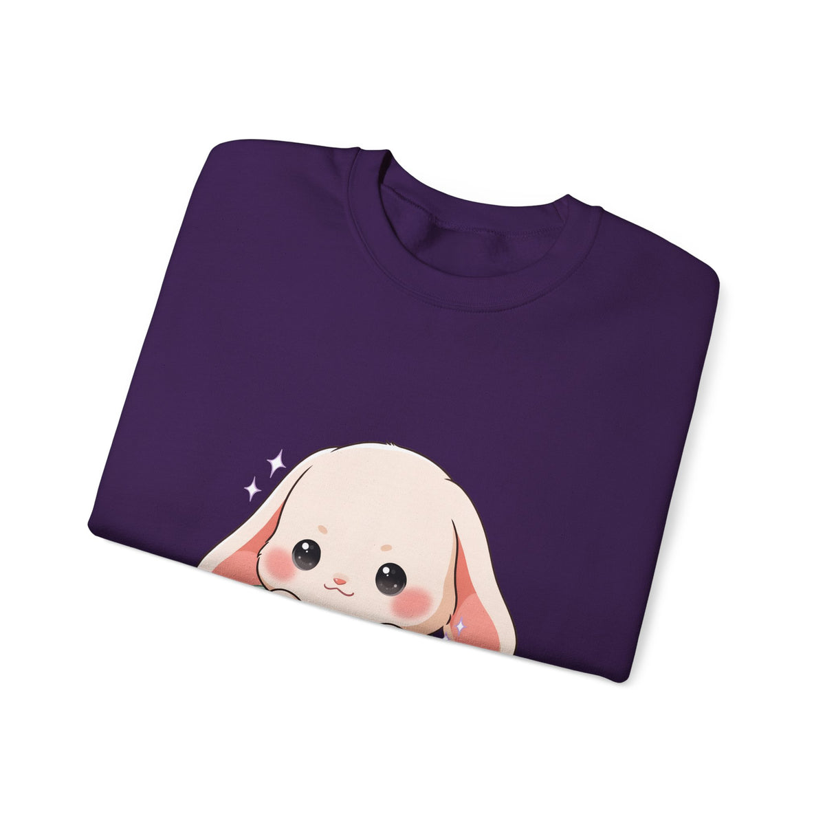 Kawaii Bunny Sweatshirt, Cute Chibi Tea Cup Rabbit