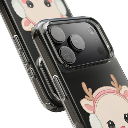 Kawaii Reindeer Phone Case for Cozy Cute Style