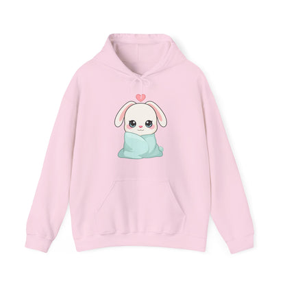 Kawaii Bunny Hoodie for Cozy Couch Days