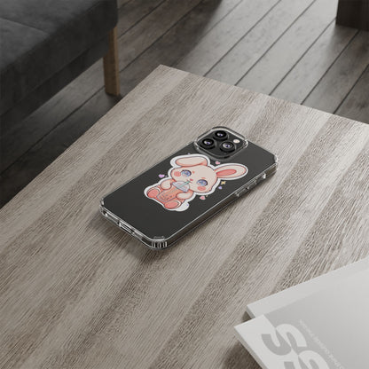 Kawaii Bunny Bubble Tea Phone Case for Boba Lovers