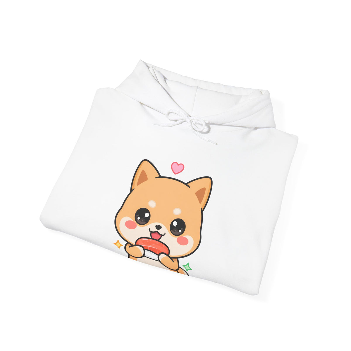Kawaii Shiba Inu Sushi Hoodie for Dog and Sushi Lovers